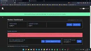 Presearch Node Issues running them on Flux