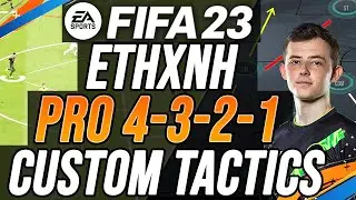 PRO CHAMPION EthxnH 4321 CUSTOM TACTICS & INSTRUCTIONS - FIFA 23