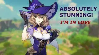 I'm in love with Lisa! New Genshin Impact player gameplay and reaction (THIS GAME IS AWESOME).