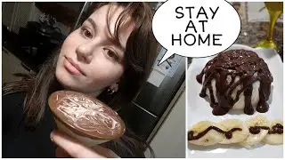 ÇOK BASİT VE UCUZ MALZEMELİ TATLI  | EVDE VAKİT GEÇİRMEK #1