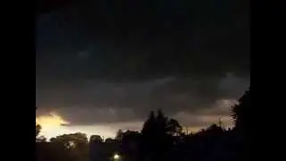 Ugly Lightning Storm in Indiana - Part 1/2