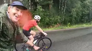 ЕДЕМ С ИВАНОМ НА ВЕЛОСИПЕДАХ В ТУЛУ