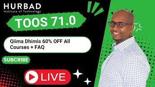 Toos 71.0 - Qiima Dhimis 60% OFF All Courses + FAQ