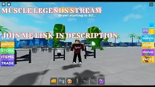 Roblox muscle legends (Road to 1100 subs