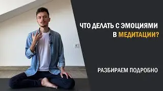 Что делать с эмоциями в медитации?
