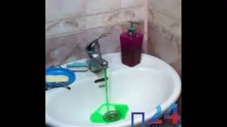 Зелёная вода в Новошахтинске