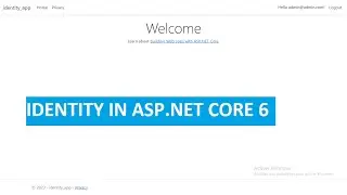 Identity Login and Register with ASP.NET Core in .NET 6
