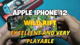 League of Legends Wild Rift in Apple iPhone 12 (Hand Cam)