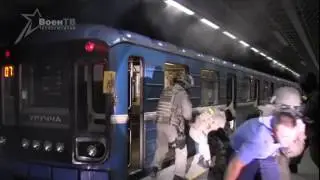 Бойцы подразделения «Альфа» обезвредили террориста в минском метро.