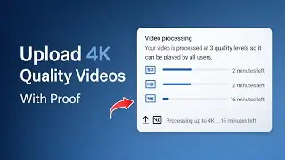 How to Upload 4K Quality Videos On YouTube 2026 | Salgrow