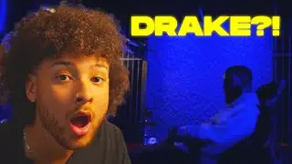 reacting to DRAKE rapping on MY beat
