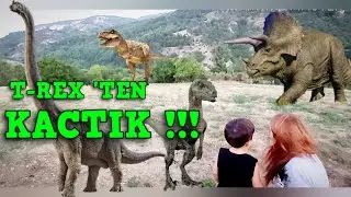Ayaz Kutay köye gitti ve bakın nelerle karşılaştı. Dinozorlar! Her yerdeler! İnanılmaz macera.