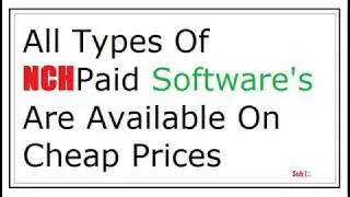 NCH Paid Software Available|| Sale 2020 || Bhakkar Software And Web Solutions||