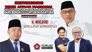 Tahun Depan GELAP, Bengkulu Tuan Rumah Zikir Akbar Nasional