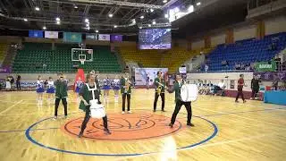 Духовой оркестр на спортивном мероприятии