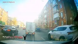 Отчаянные нарушители,быдло и автохамы на дороге. #12
