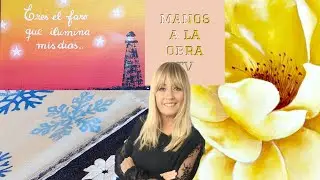 Manos a la Obra Tv 2022 Programa 46 Pintar Cuadros  Estampar Tela - Frascos Decorados - Expo Navidad