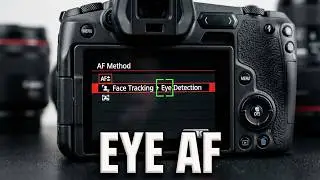 Canon Eos R - Настройка автофокуса для портретов.