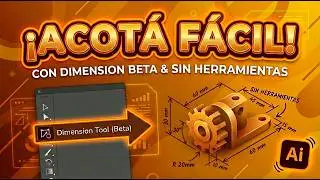 Cotas en illustrator sin descargar plugins - Dimension Beta Adobe
