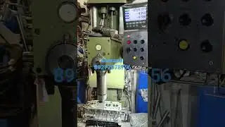 фрезеровка плоскости гбц на расточном станке 2е