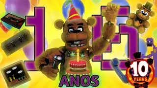 10 ANOS DE FIVE NIGHTS AT FREDDY'S - O JOGO QUE MUDOU A INTERNET