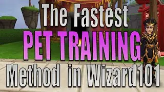 The EASIEST Way to Train a Pet to Max in Wizard101