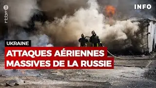 Ukraine : Attaques aériennes massives de la Russie - RTBF Info