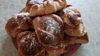 Булочки с творожной начинкой | Бабушкины рецепты