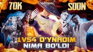 NOT SHAXA 🔥 1vs4 TDM YUTDIM YOKI YUTKAZDIM? 😳