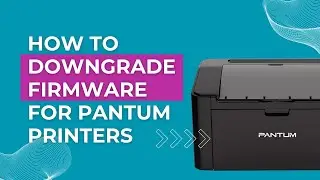 How to Downgrade Firmware for Pantum printers? | INKCHIP Chipless Solutions