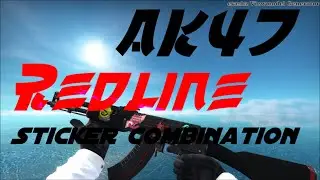 CSGO Ak47 Redline Sticker Combination (Cheap)