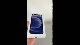 Unboxing & Review iPhone 12 Mini 128 GB Black ASMR
