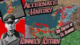 North Africa Alternate German Campaigns #9 Rommel's Return! Big Map Mod