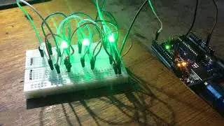 Arduino und Neopixel WS 2811 F5. Startwert 1