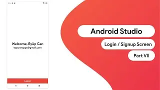 Android Studio - Login / Signup App - Display User Profile #7