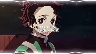 often - the weeknd [audio edit]