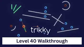 Trikky - Level 40 (Get creative) Walkthrough Video.