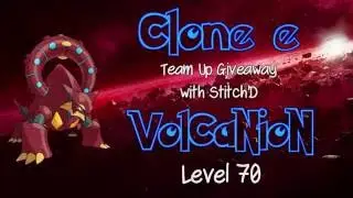 (CLOSED) Volcanion Lvl 70 Team Up GTS Giveaway on Pokemon X, Y & ORAS