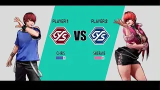 PS5 The King of Fighters XV Chris vs. Shermie