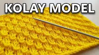 Her Örgüye Yakışacak Kolay 1 Model / Tohum modeli - 1 Easy Model to Suit Every Knitting