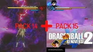 (Mod in DBXV2 on PS4) Predefinds Mods Big Pack 2 (Pack 14 + Pack 15)