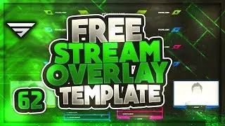 Free Twitch Overlay template #62 | GFX | Seangraphicx