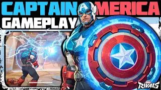 Flawless Captain America Game in Marvel Rivals
