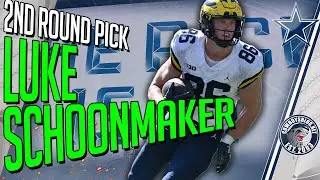 Dallas Cowboys Draft Luke Schoonmaker in 2nd Round | How Schoonmaker Helps Cowboys