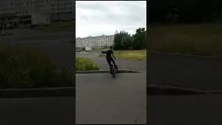 Новый трюк, ванети в дроп/180 в дроп на бмх 