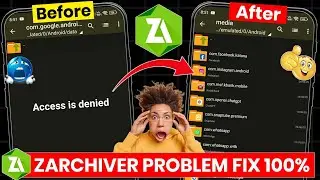 Zarchiver access is denied problem 2025 | Access denied zarchiver | Zarchiver access is denied