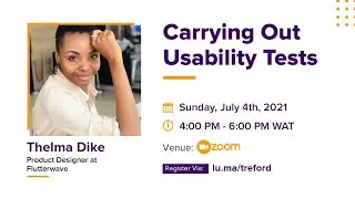 Carrying Out Usability Tests