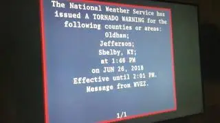 Tornado Sirens Louisville 2018