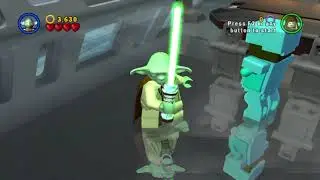 LEGO® Star Wars™  The Complete Saga: Yoda's Run, Jump, Jump2, and Backflip anims remastered