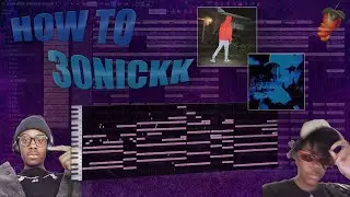 How 30Nickk Makes Unique Pluggnb Beats for KanKan & Summrs (FL Studio Tutorial)
